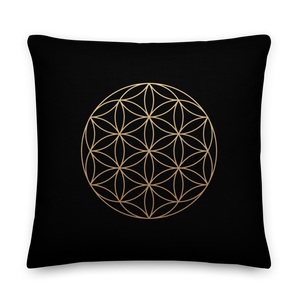 The Flower of Life Premium Pillow by Design Express