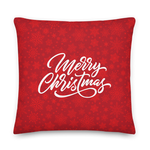 Merry Christmas Premium Pillow by Design Express