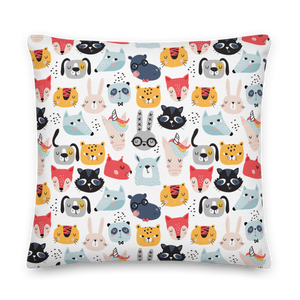 Funny Animal Pattern Premium Pillow by Design Express