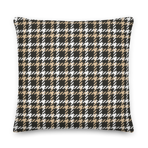 Houndstooth Small Pattern Premium Pillow by Design Express