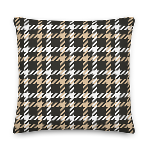 Houndstooth Large Pattern Premium Pillow by Design Express