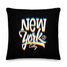 New York City Glitch Premium Pillow by Design Express