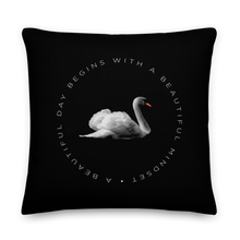 a Beautiful day begins with a beautiful mindset Premium Pillow by Design Express