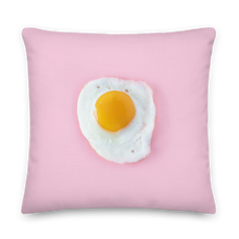 Pink Eggs Premium Square Pillow by Design Express