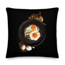 Delicious Eggs Premium Square Pillow by Design Express