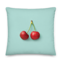 Cherry Premium Square Pillow by Design Express