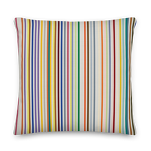 Colorfull Stripes Premium Pillow by Design Express