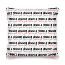 Summer Holidays Premium Pillow by Design Express