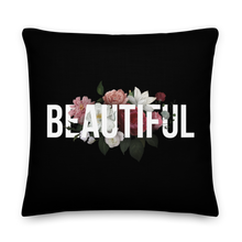 22″×22″ Beautiful Flower Premium Pillow by Design Express