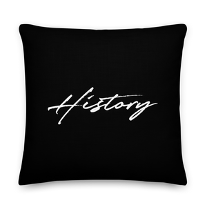 22″×22″ History Premium Pillow by Design Express