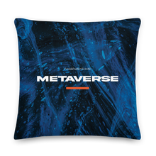 22″×22″ I would rather be in the metaverse Premium Pillow by Design Express