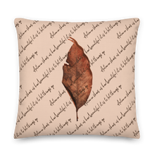 22″×22″ Autumn Premium Pillow by Design Express