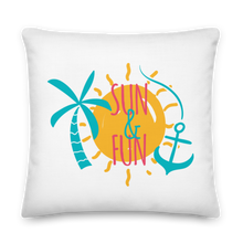 22″×22″ Sun & Fun Premium Pillow by Design Express