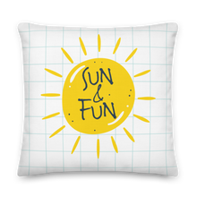 22″×22″ Sun & Fun Premium Pillow by Design Express