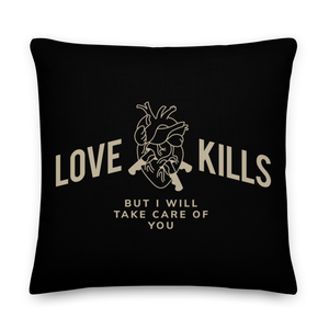 22″×22″ Take Care Of You Premium Pillow by Design Express