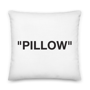 22″×22″ "PRODUCT" Series "PILLOW" Premium White by Design Express