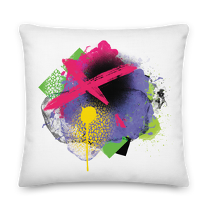 22″×22″ Abstract Series 05 Premium Pillow by Design Express