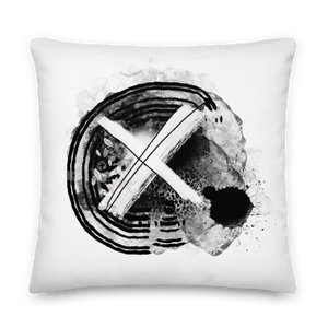 22″×22″ Experience Illustration Series Premium Pillow by Design Express