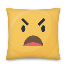 Shock Emoji Premium Pillow