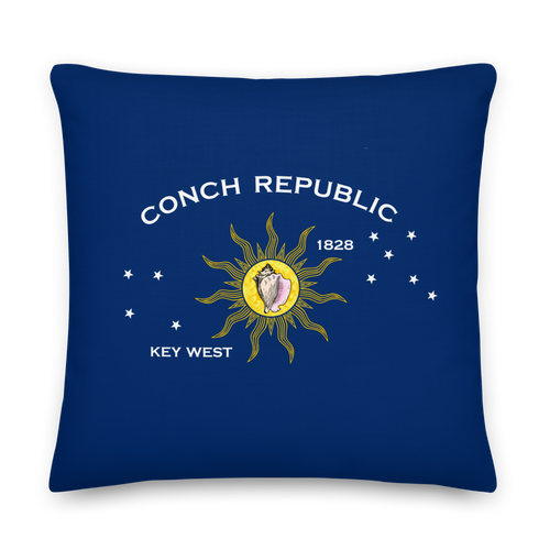 Conch Republic Key West Premium Pillow