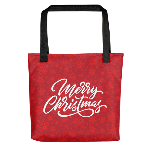 Default Title Merry Christmas Tote bag by Design Express