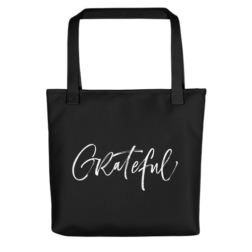 Default Title Grateful Tote bag by Design Express