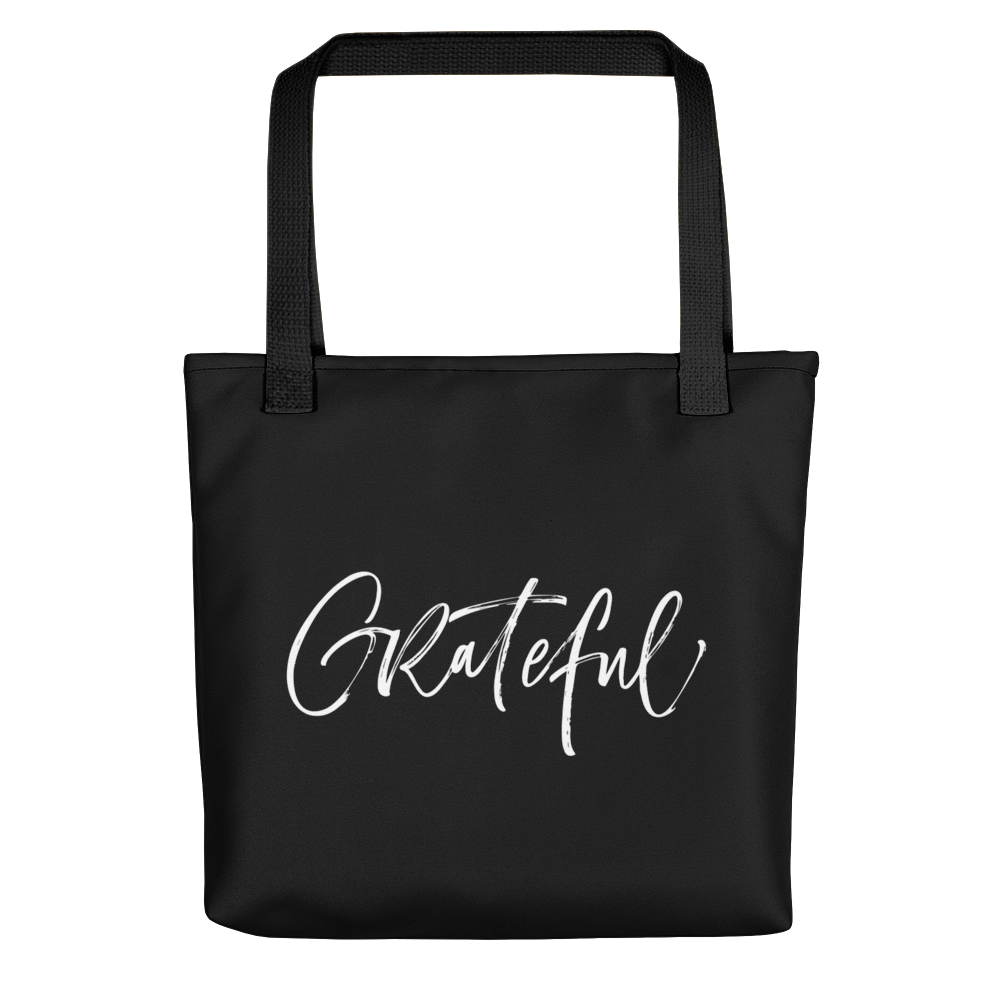 Default Title Grateful Tote bag by Design Express