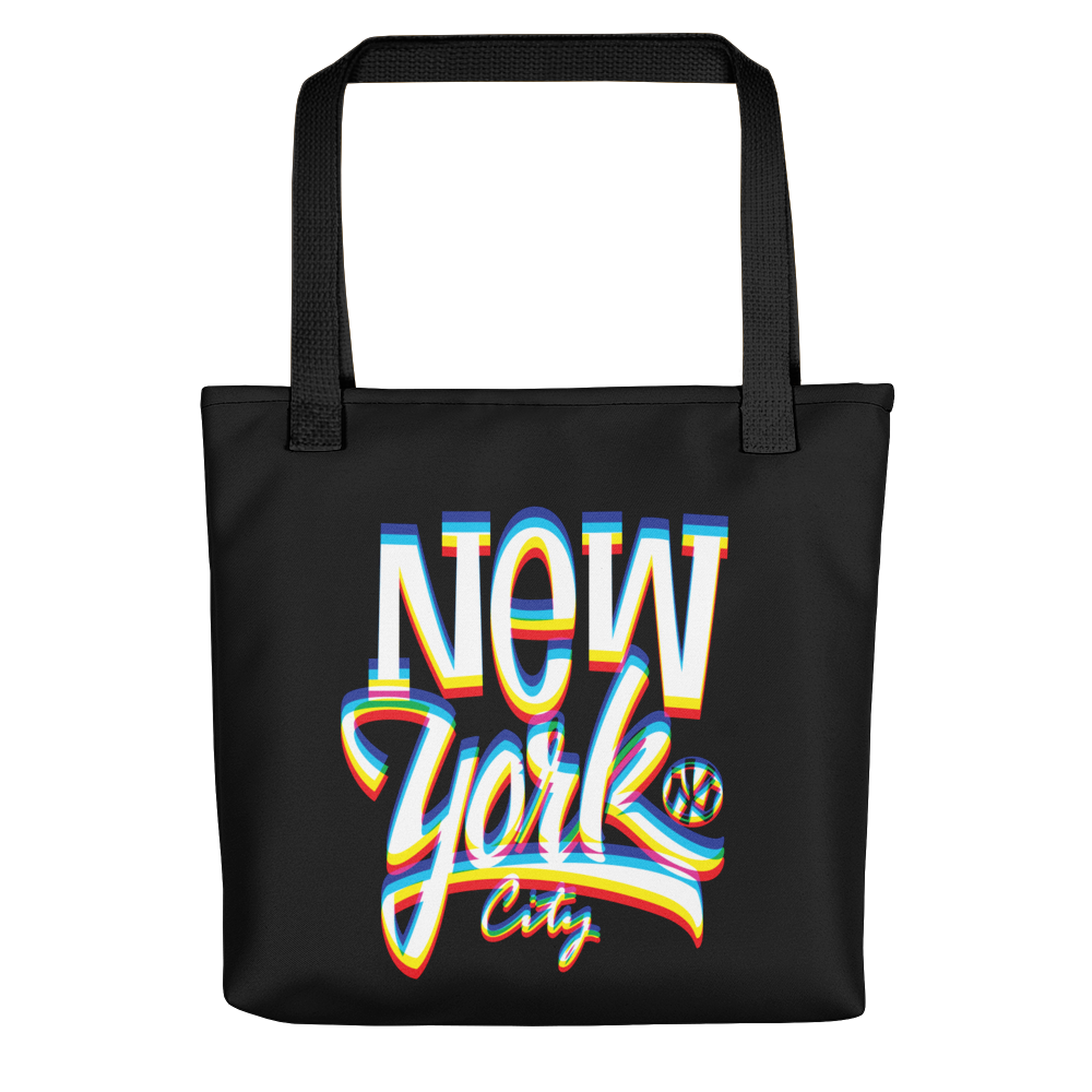 Default Title New York City Glitch Tote bag by Design Express