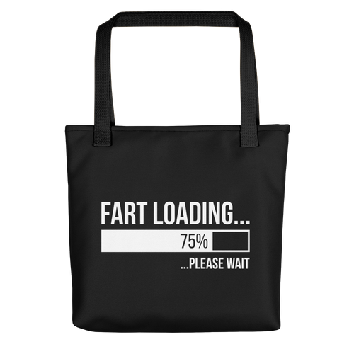 Default Title Fart Loading (Funny) Tote bag by Design Express