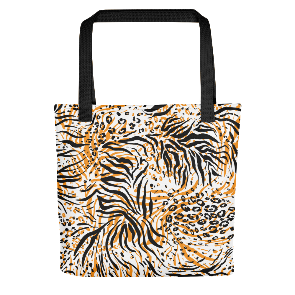 Default Title Tiger Seamless Pattern Tote bag by Design Express