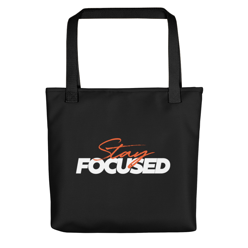 Default Title Stay Focused (Motivation) Tote bag by Design Express