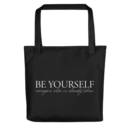 Default Title Be Yourself Quotes Tote bag by Design Express