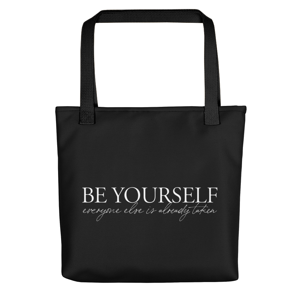 Default Title Be Yourself Quotes Tote bag by Design Express