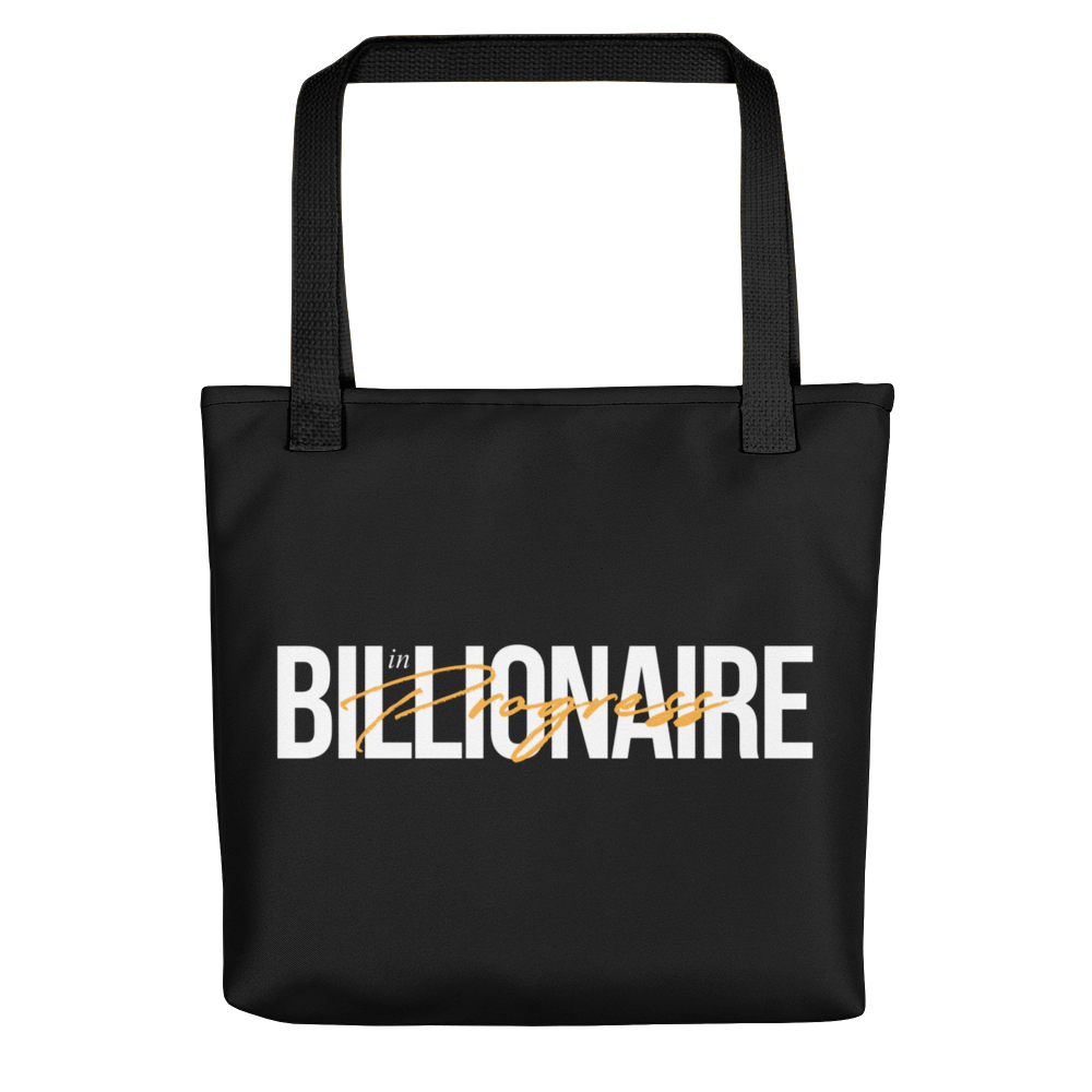 Default Title Billionaire in Progress (motivation) Tote bag by Design Express