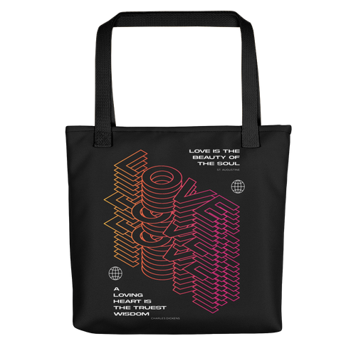 Default Title Love (motivation) Tote bag by Design Express