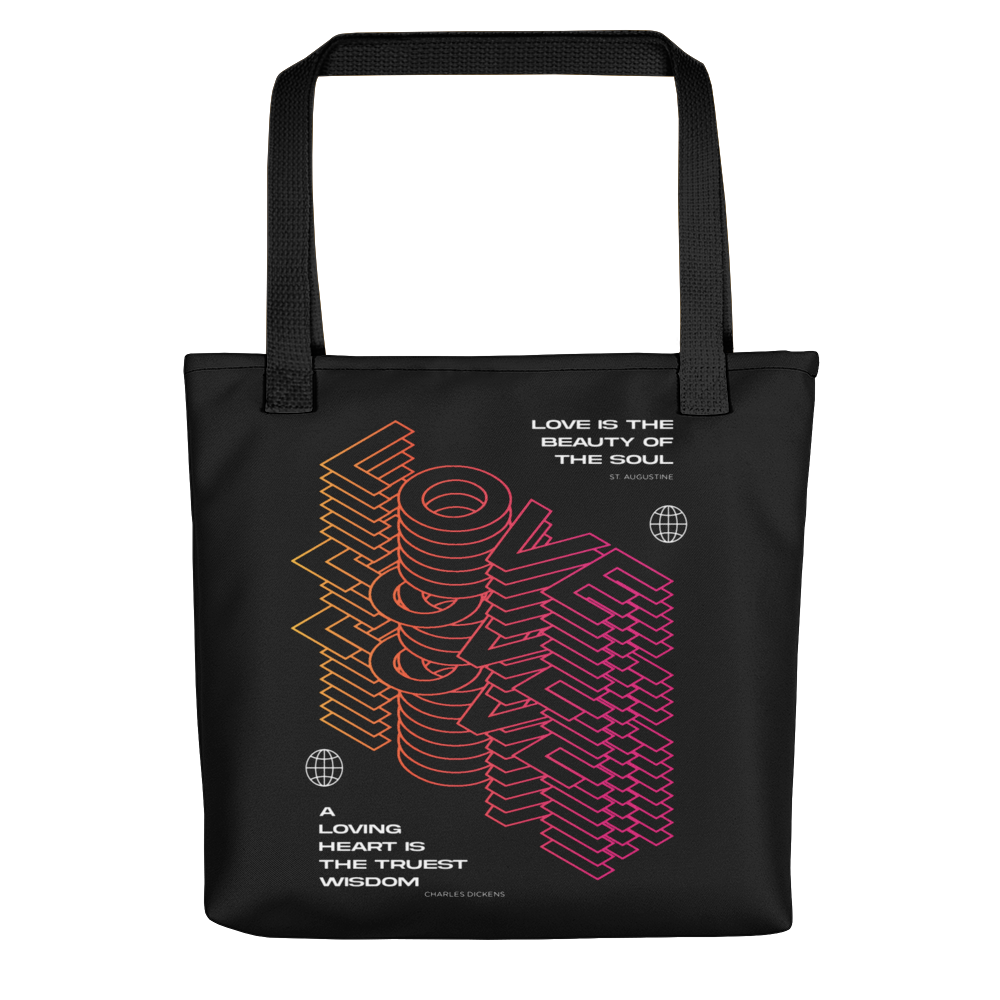 Default Title Love (motivation) Tote bag by Design Express