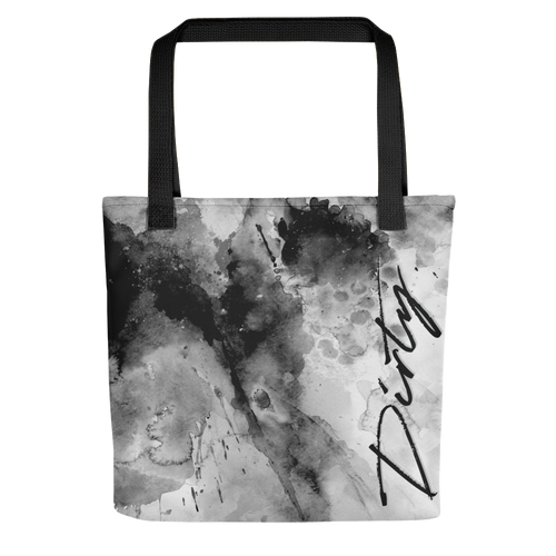 Default Title Dirty Abstract Ink Art Tote bag by Design Express