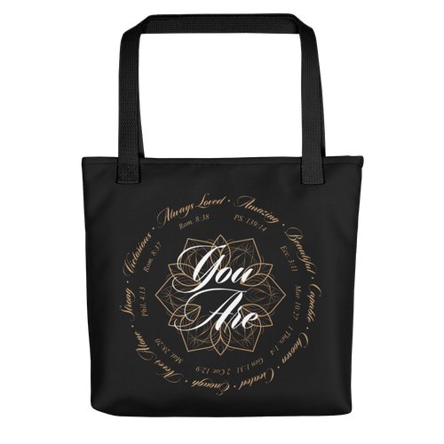 Default Title You Are (Motivation) Tote bag by Design Express