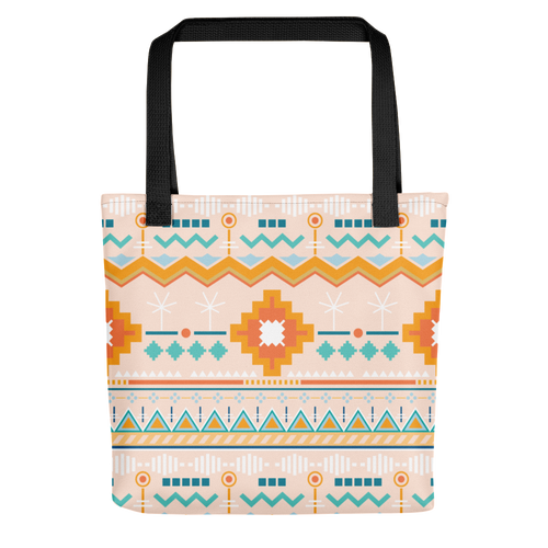 Default Title Traditional Pattern 02 Tote bag by Design Express