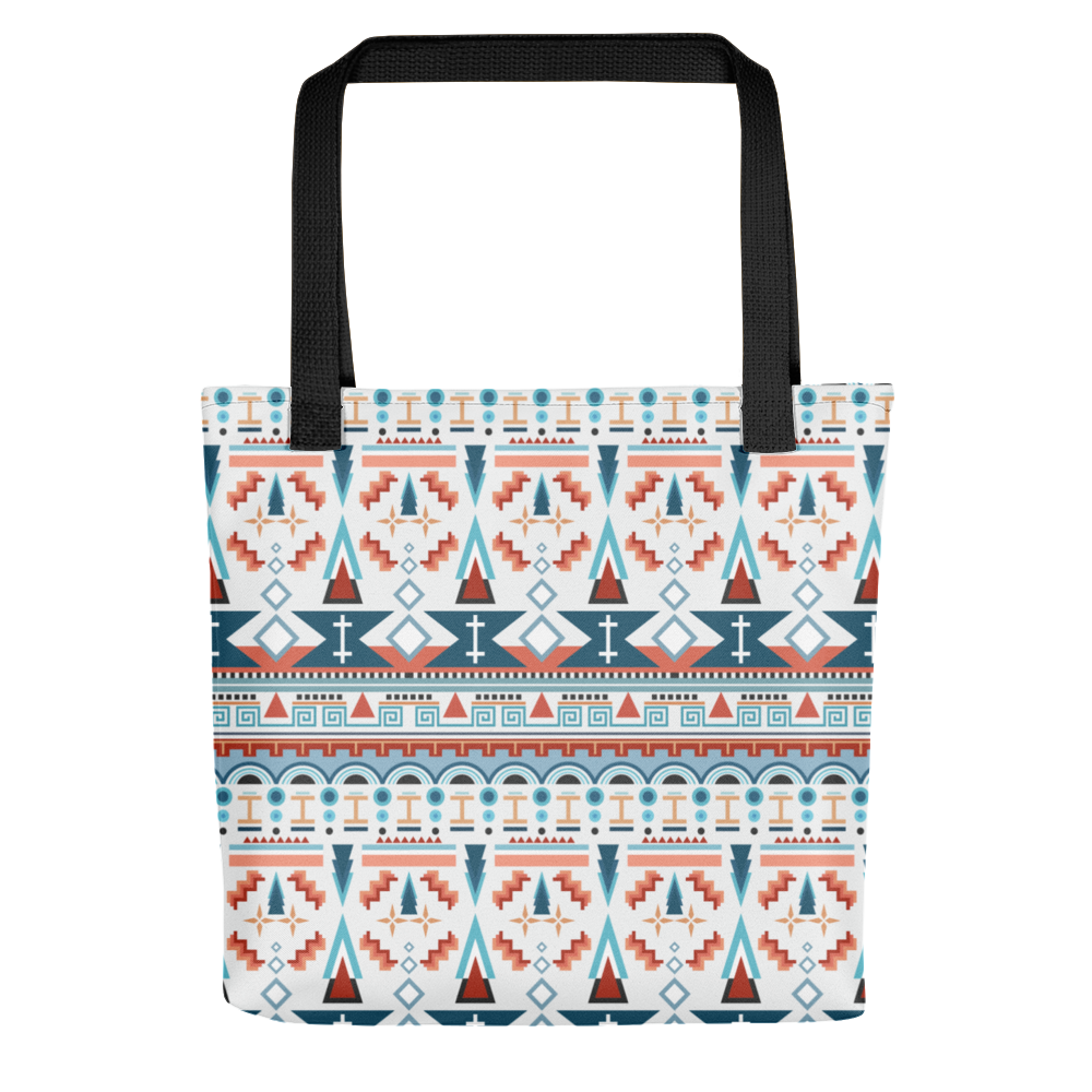 Default Title Traditional Pattern 03 Tote bag by Design Express