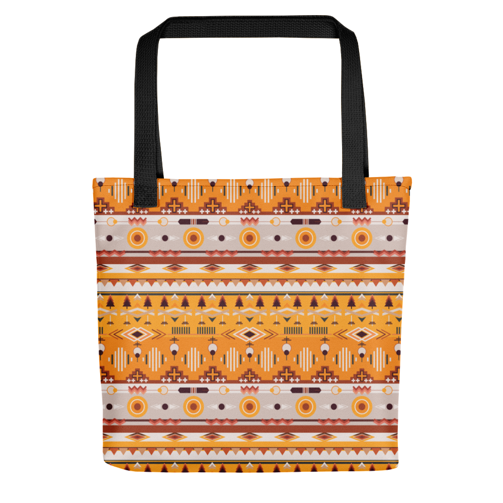 Default Title Traditional Pattern 04 Tote bag by Design Express