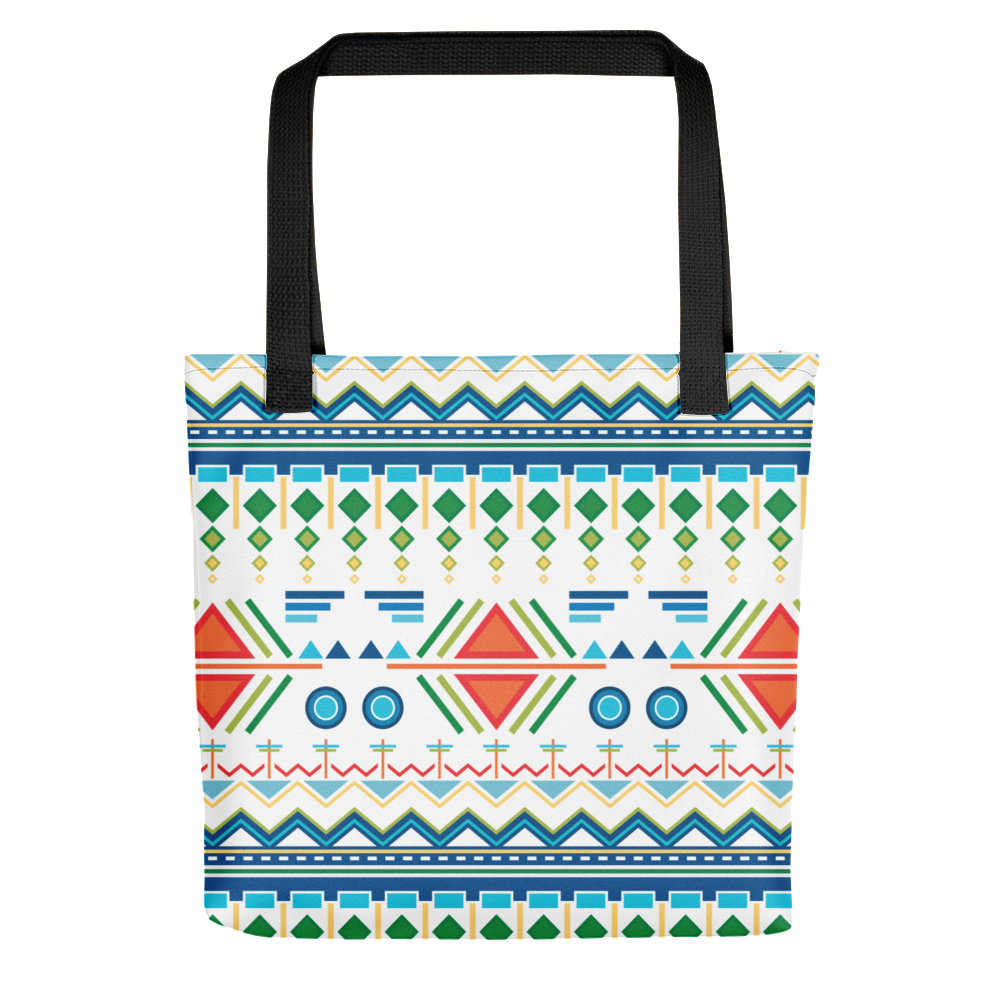 Default Title Traditional Pattern 06 Tote bag by Design Express