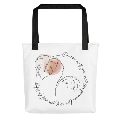 Default Title Dream as if you will live forever Tote bag by Design Express