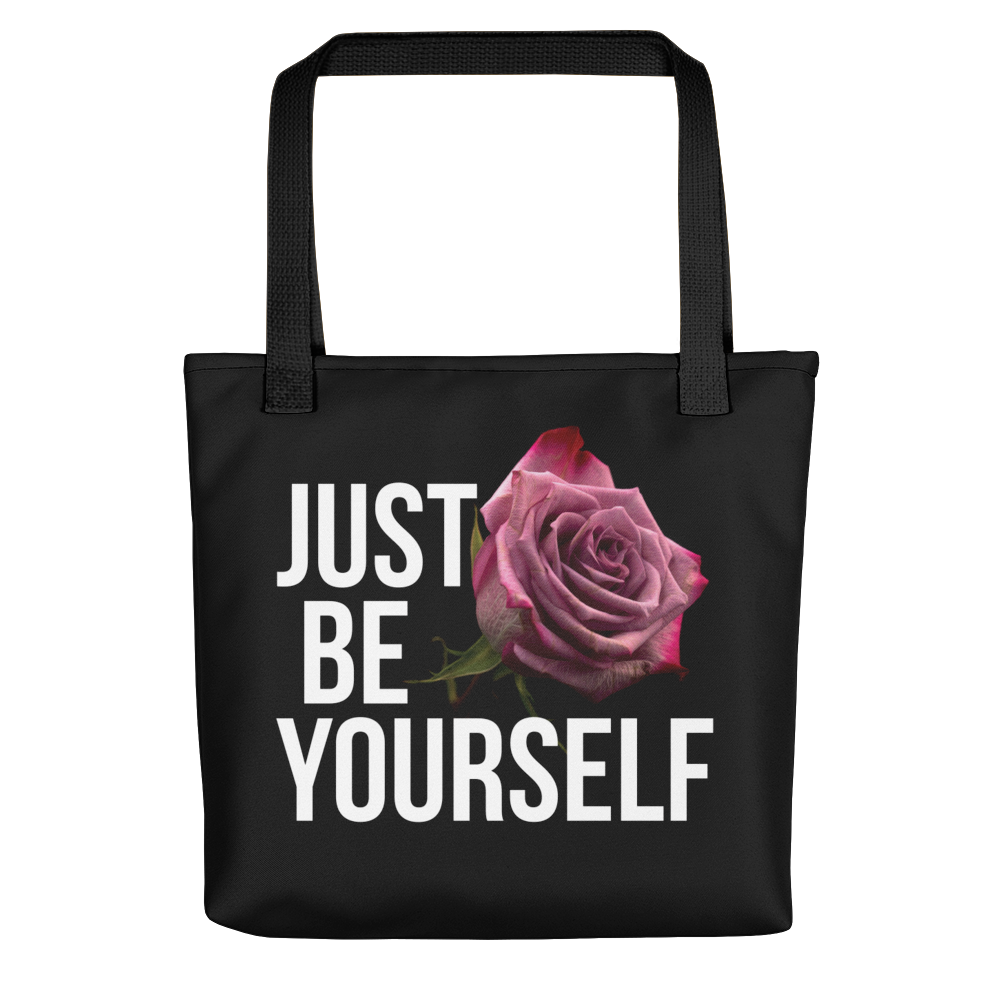 Default Title Just Be Yourself Tote bag by Design Express