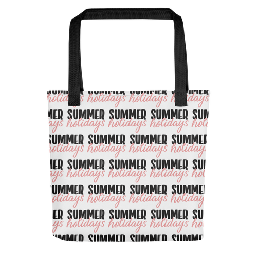 Default Title Summer Holidays Tote bag by Design Express