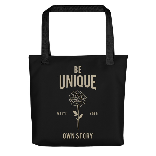 Default Title Be Unique, Write Your Own Story Tote bag by Design Express