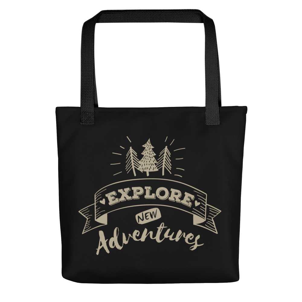 Default Title Explore New Adventures Tote bag by Design Express