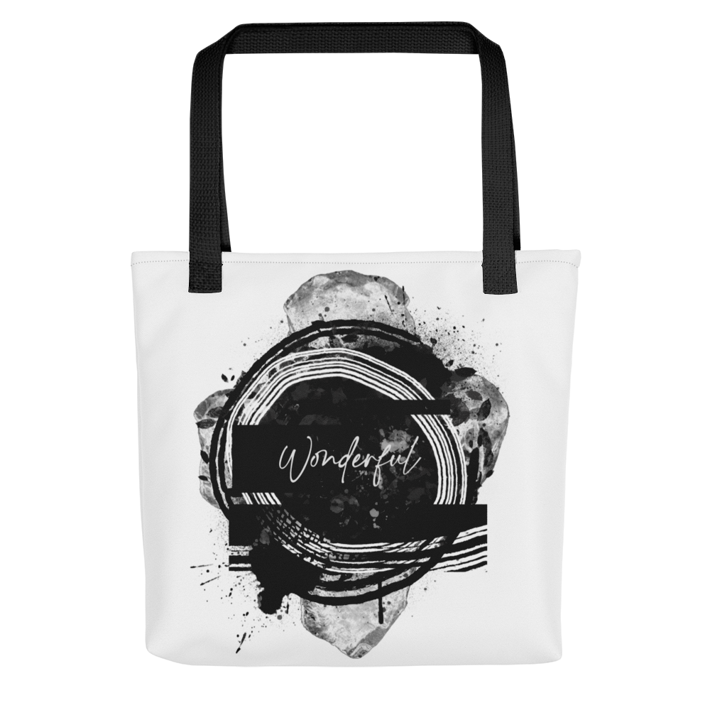 Default Title Wonderful Illustration Series Tote Bag by Design Express