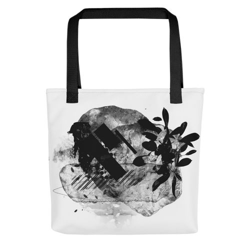 Default Title Breathe Illustration Series Tote Bag by Design Express