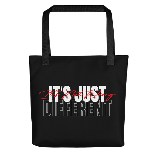 Default Title It's not wrong, It's just Different Tote Bag by Design Express